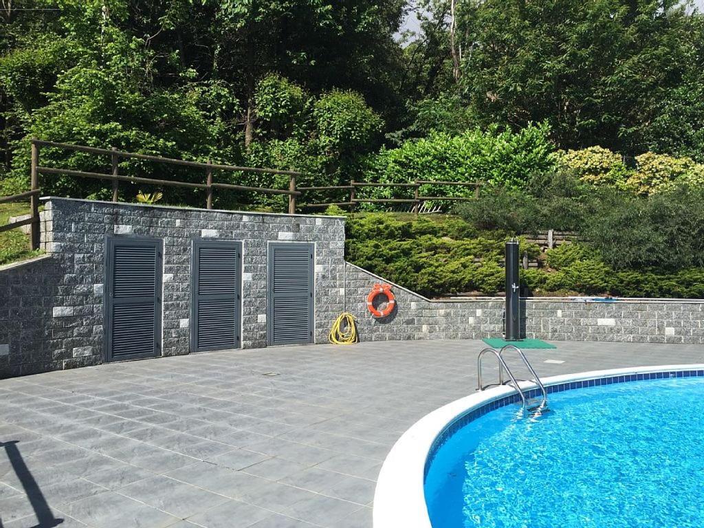 באוונו Armonie Del Lago - Lakeview Retreat With Private Garden, Pool & Jacuzzi מראה חיצוני תמונה